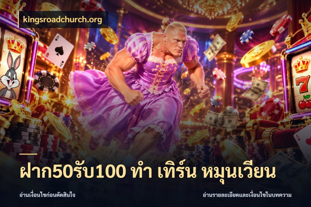 ฝาก50รับ100 ทํา เทิร์น หมุนเวียน จับประเด็นยอดรับก่อนเลือกความสนุก ในมุม kingsroadchurch.org